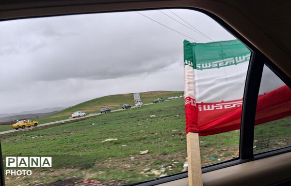 راهپیمایی خودرویی «کنجوران سفلی» به سمت «شان‌آباد» 