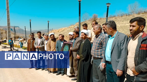 تجلیل از شهردار شهرستان مارگون به مناسب زیباسازی شهر