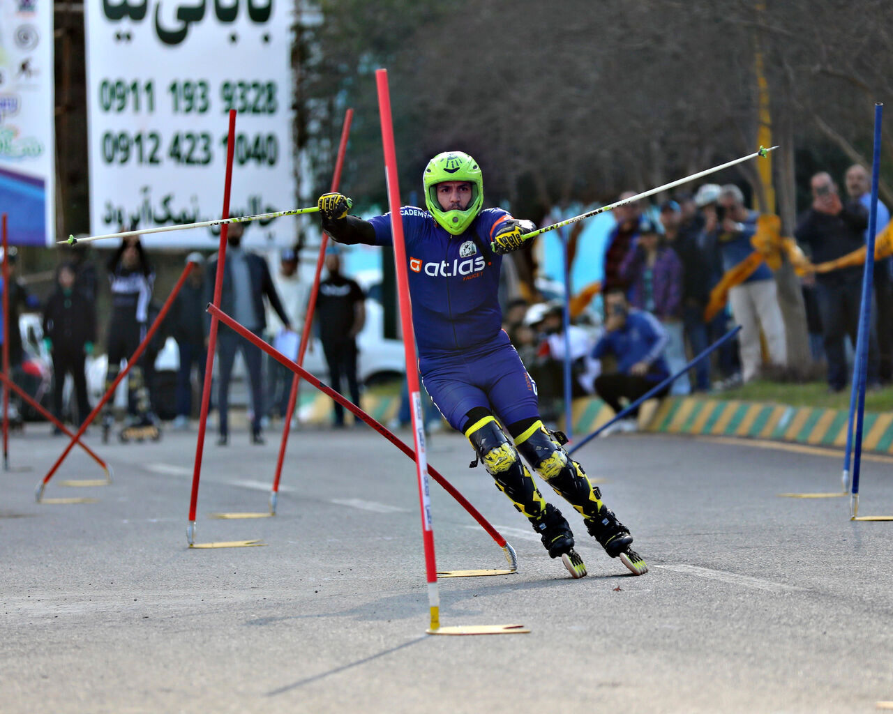 چالوس میزبان  مسابقات اسکیت آلپاین کشور