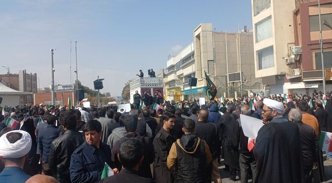 آمریکا و صهیونیست‌ها، عاملان ترور رهبر؛ ملت: «مرگ بر شما»"