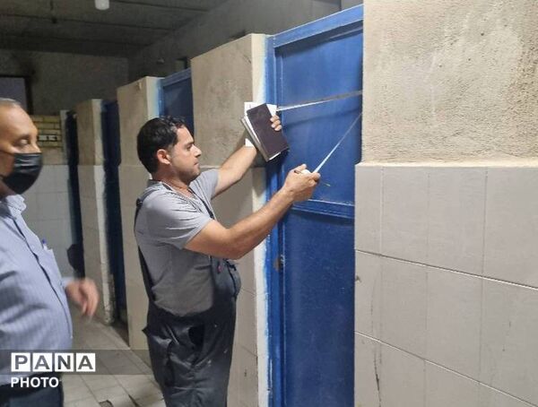 آماده سازی مدرسه شهید ابراهیم تنیده بندرعباس 