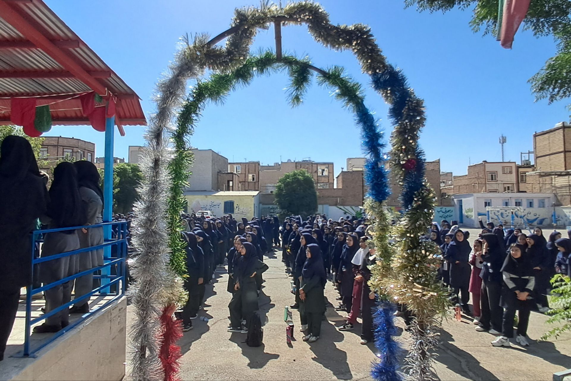بازگشایی مدارس نصیرشهر