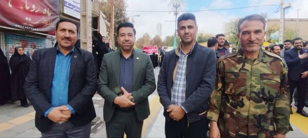 راهپیمایی روز13 آبان در شهر کلات برگزار شد