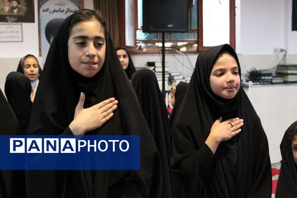 مجلس زینبی دختران قرآنی شهر درق 