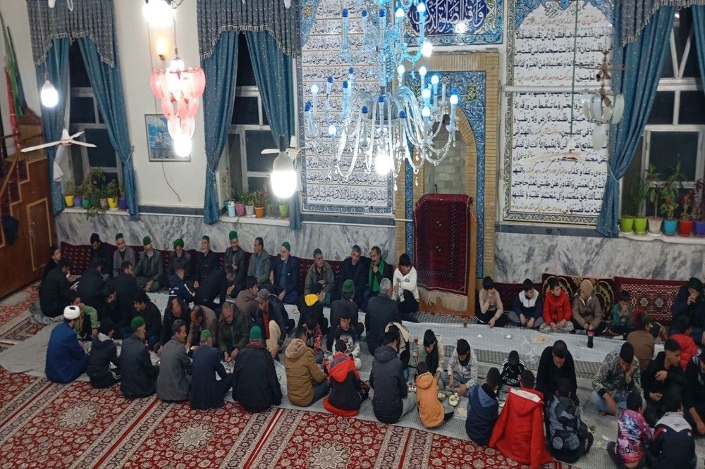 مراسم احیا و عزاداری شب سوم قدر در مسجد جامع شهر بار نیشابور  