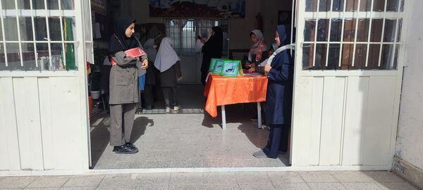 انتخابات شورای دانش‌آموزی در مدرسه شهید نجفی فدافن