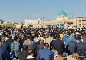 نماز عید فطر در بیرجند