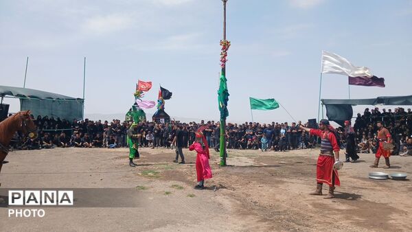 روستای مرزان؛ آیین عاشوراییِ میعاد عاشقان حسینی و بیعت با رهبر سوم انقلاب اسلامی