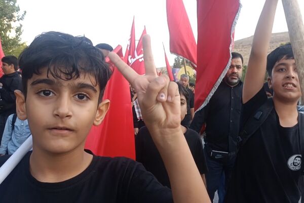 مراسم راهپیمایی جاماندگان اربعین حسینی در شیراز