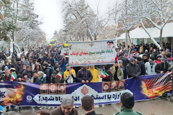 راهپیمایی باشکوه 22 بهمن در شهر فریمان