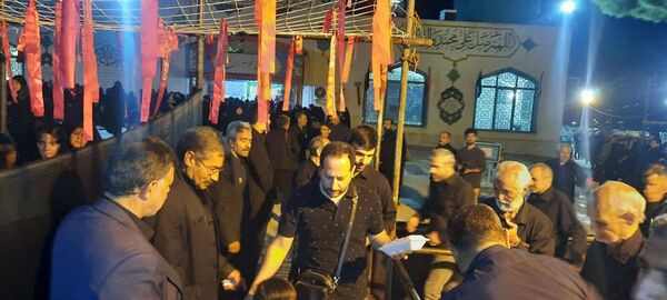 عزاداری ابا عبدالله الحسین (ع)  در امامزاده سید عباس در بجنورد 
