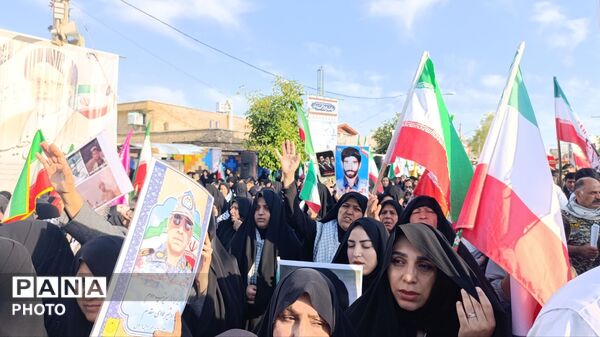 حضور پرشورو حماسی  جان فدایان در شهرستان پلدختر 