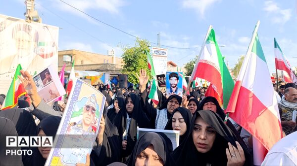 حضور پرشورو حماسی  جان فدایان در شهرستان پلدختر 