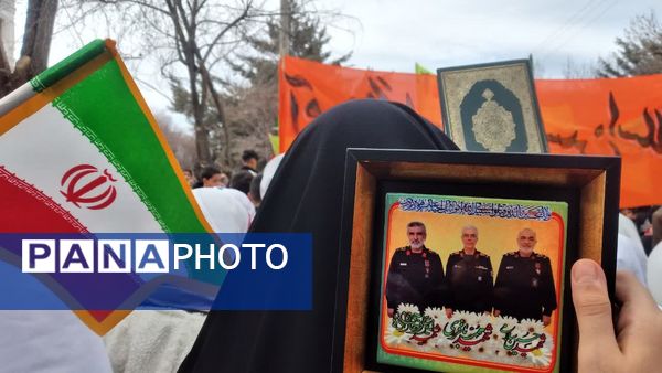 مردم خرم‌بید با حضور حماسی خود در راهپیمایی 22 بهمن دشمن را مأیوس کردند