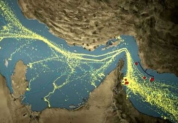 تنگه هرمز مسیر عبور حجم بزرگی از نفت و گاز جهان 