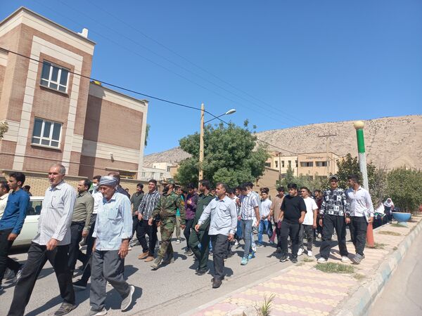 مراسم گرامیداشت شهادت سید حسن نصرالله و شهدای مقاومت در شهرستان سیروان 