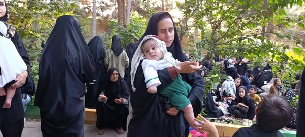مراسم شیرخوارگان حسینی در آشخانه 