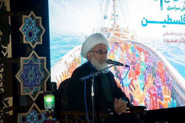 صدای فلسطین در مشهد؛ گردهمایی بزرگ همبستگی