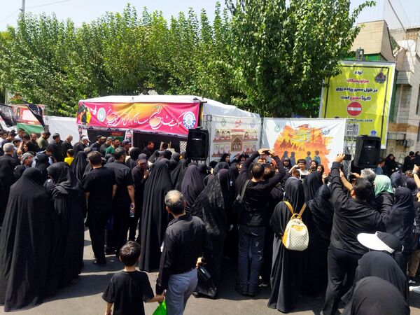 عشق به امام حسین (ع) زمان و مکان نمی‌شناسد