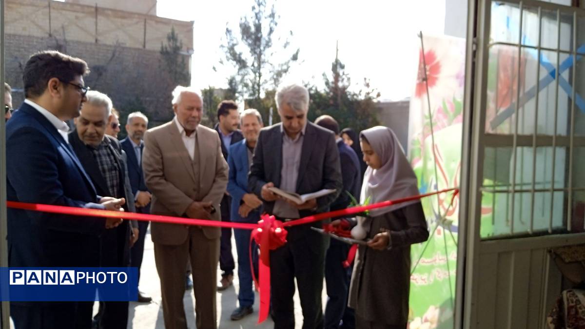 آیین افتتاح پایگاه نهضت سواد آموزی در دبستان شهید نجفی فدافن