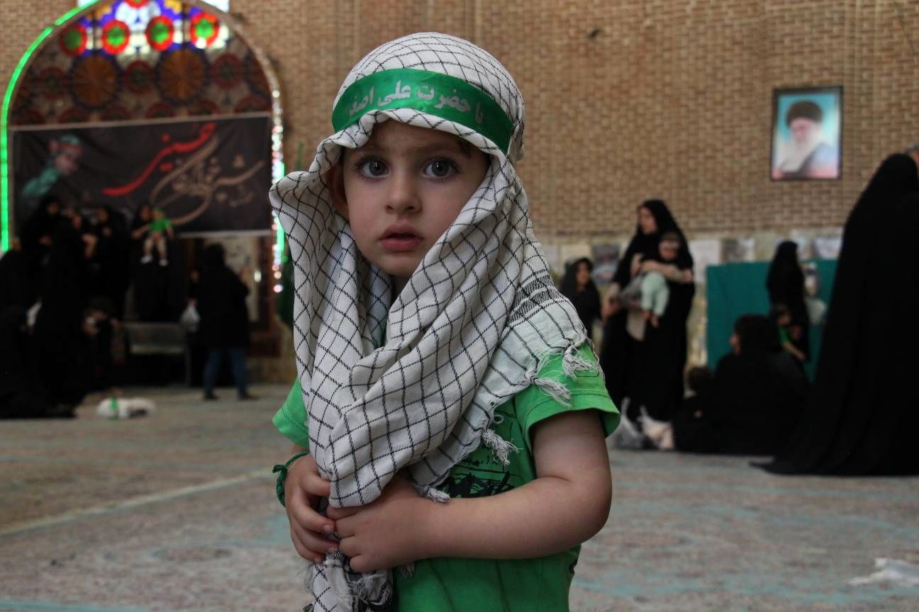 مراسم شیرخواران حسینی در تبریز 