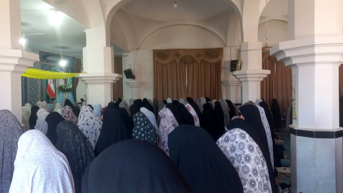 نماز جمعه  در خلیل آباد