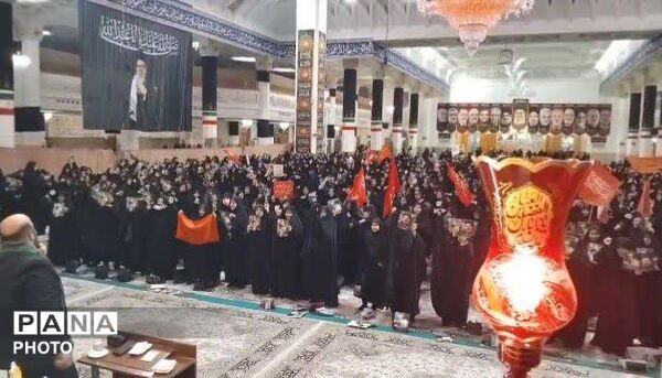 مراسم سوگواری شهادت حضرت رقیه(س) و بزرگداشت امام شهید در قم
