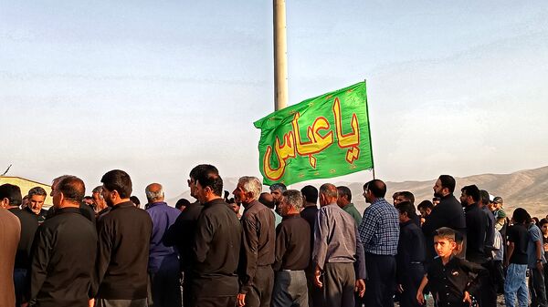 مراسم تاسوعای حسینی در شهرستان مارگون 