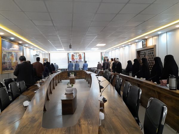جلسه شورای مشورتی نماز مدیران مدارس ناحیه ۳