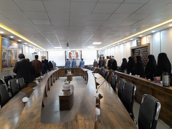 جلسه شورای مشورتی نماز مدیران مدارس ناحیه ۳