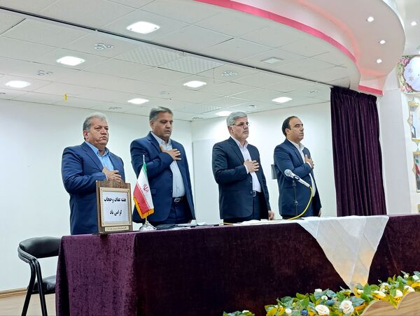 جلسه مدیران مدارس در شهرستان خلیل آباد 