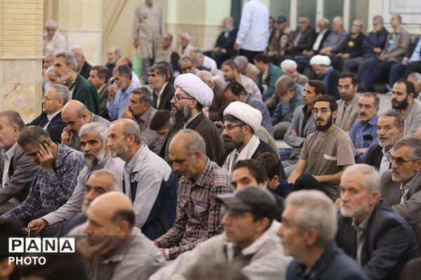 اقامه نماز جمعه همدان به امامت آیت‌الله شعبانی