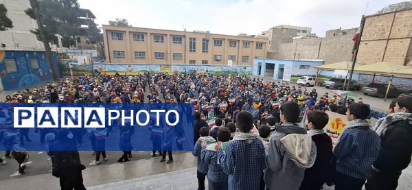 برپایی جشن طنین مقاومت در مدارس شهرستان قدس
