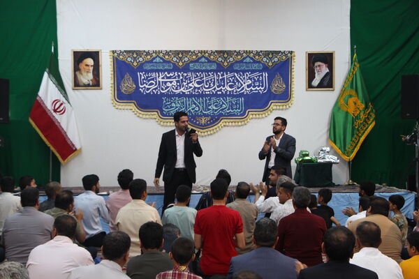 جشن ولادت امام رضا(ع) در حسینیه سیدمحمد آقا یزد