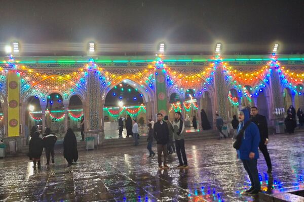 جشن نیمه شعبان در حرم عبدالعظیم حسنی(ع)
