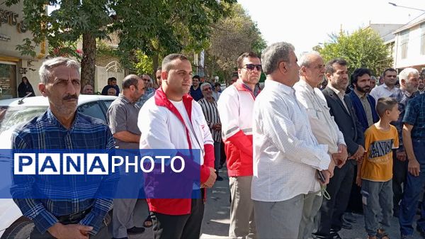 راهپیمایی مردم خراسان شمالی علیه جنایات رژیم صهیونسیتی 