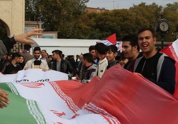 راهپیمایی روز استکبارستیزی در تبریز 