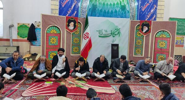 مراسم معنوی اعتکاف در مسجد امام هادی(ع) الشتر