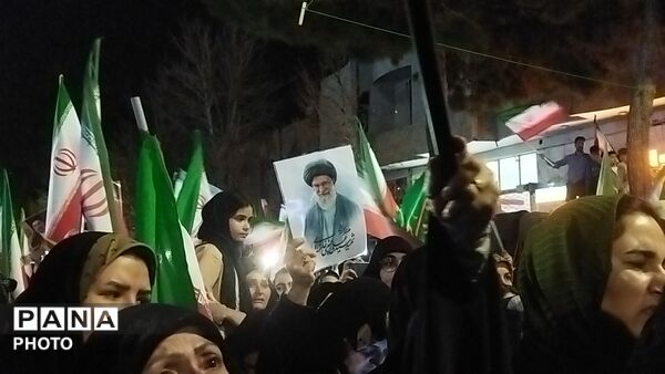 حضور مهدی رسولی در اجتماع مردمی نیشابور -۱
