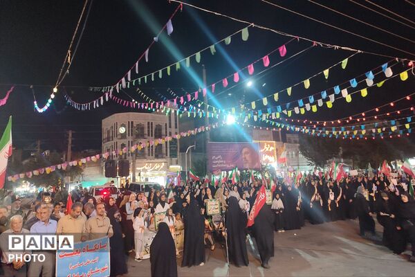 رزمایش «جان‌فدا» در خیابان مصلی رباط‌کریم