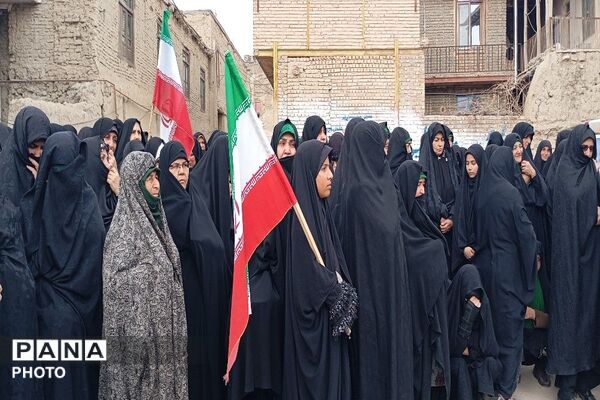 حضور گرم دانش آموزان و کودکان در اجتماع خودجوش شهر بار