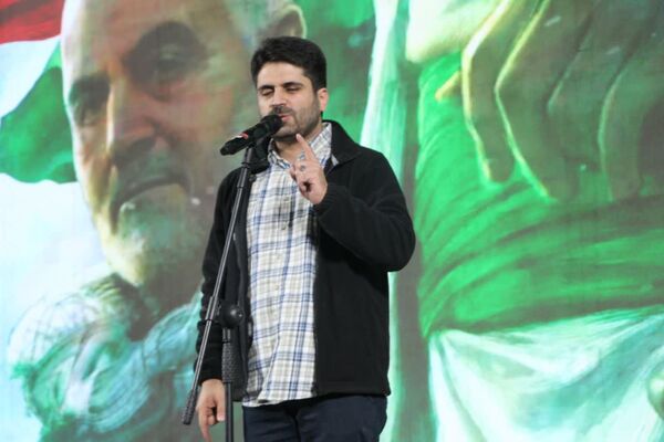 مراسم قرار هشتم و سالگرد حاج قاسم در یزد 
