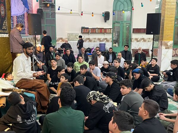 اعتکاف دانش‌آموزی پسران شهرک وحدت فردیس