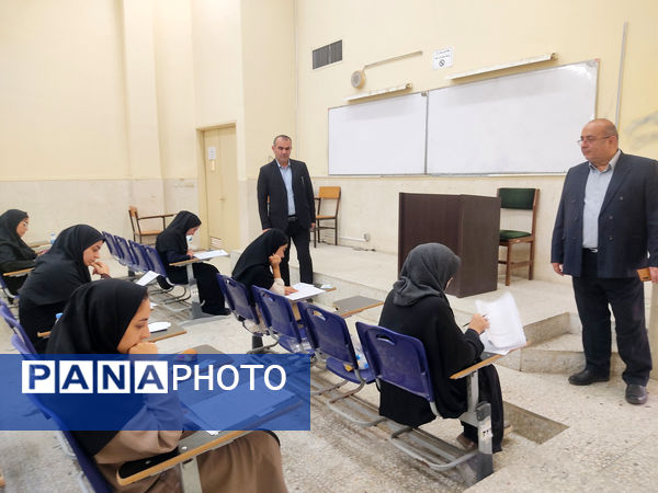 بازدید مدیرکل آموزش و پرورش مازندران از برگزاری آزمون‌ استخدامی فرهنگیان در بابلسر
