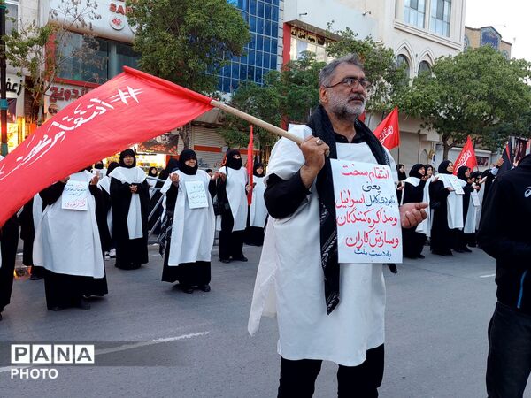 حضوری از جنس نور در چهلم رهبر انقلاب