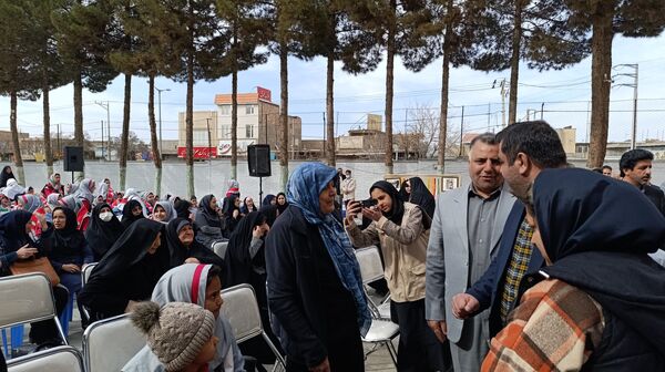 افتتاحیه آموزشگاه ۱۲ کلاسه‌ یاسمن خاکباز ۲ شهرستان نیشابور