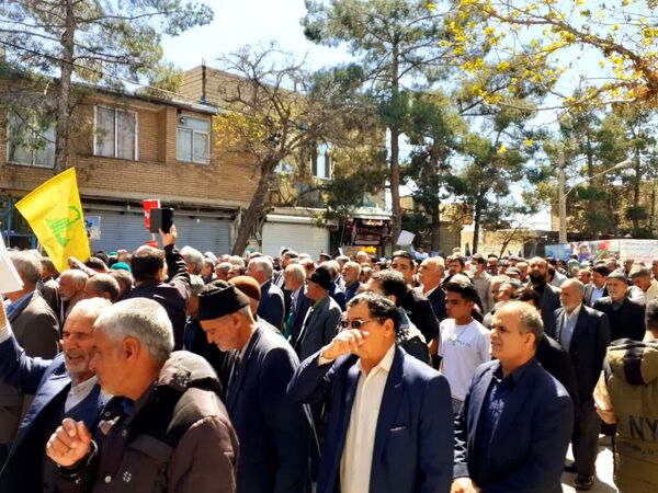 راهپیمایی باشکوه روز جهانی قدس در شهرستان خلیل‌آباد