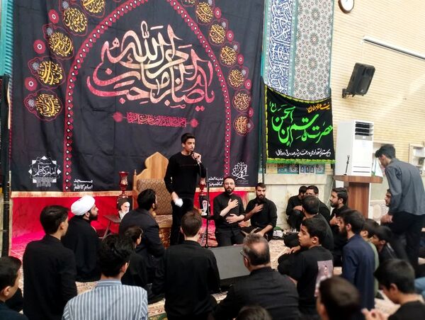 عزاداری هیات‌های دانش‌آموزی در کاظمیه