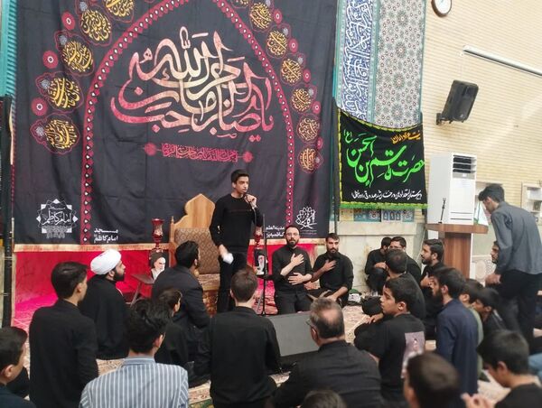 عزاداری هیات‌های دانش‌آموزی در کاظمیه