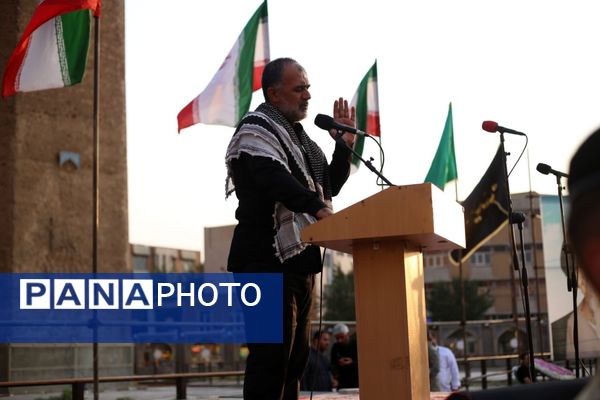 مراسم اربعین شهدای اقتدار آذربایجان شرقی 